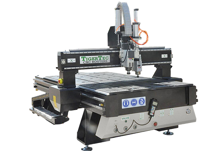 TR408AD dual heads CNC Router